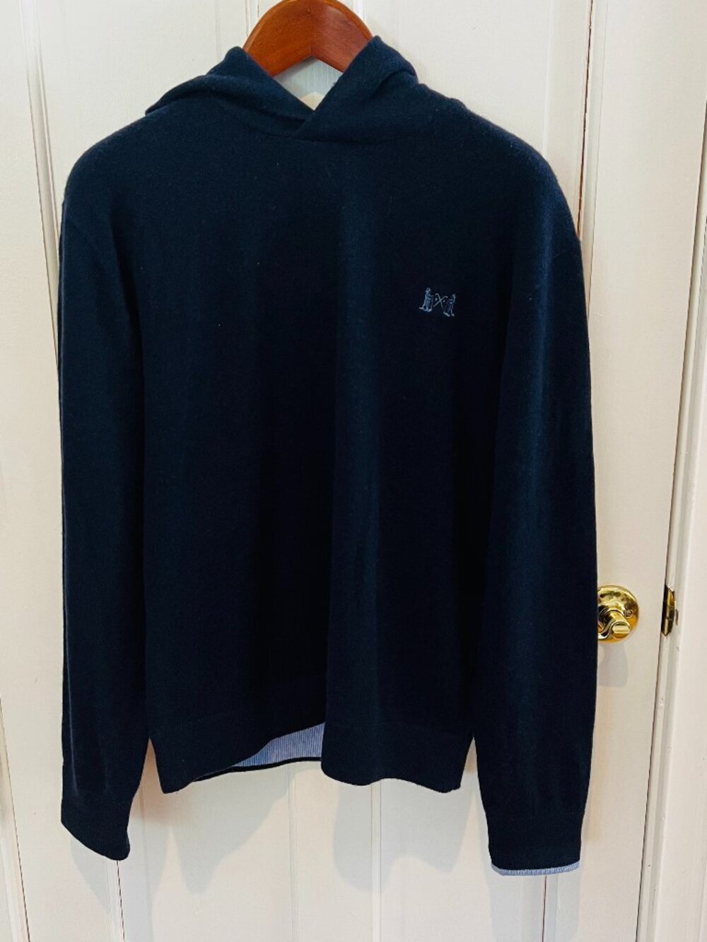National Golf Links of America NGLA – Greyson Cashmere Blend Hoodie Size Large